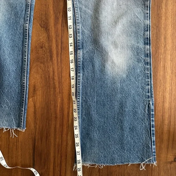 Levi's Blue Flare & Wide Leg Jeans - Picture 6 of 11